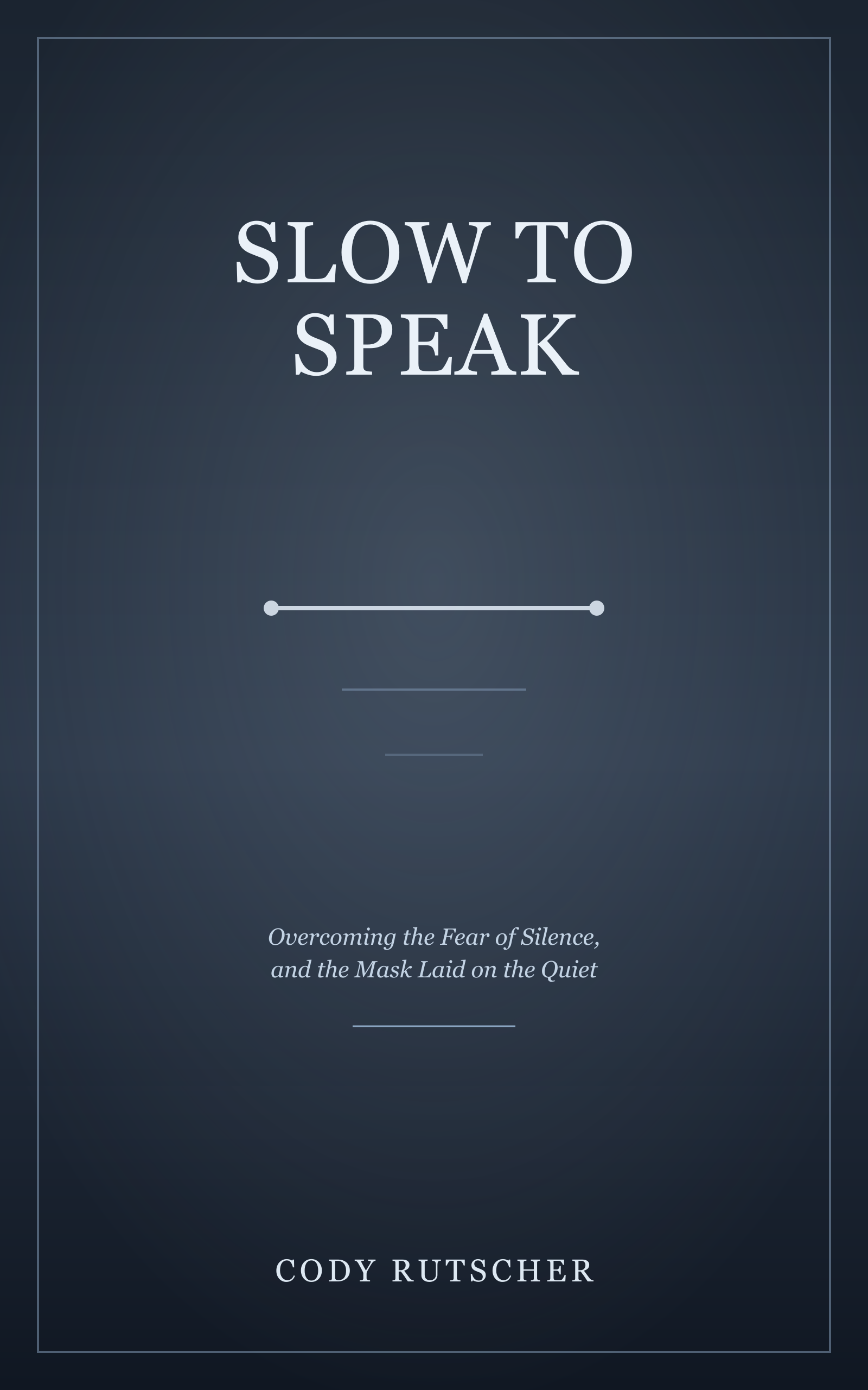 Cover of Slow to Speak
